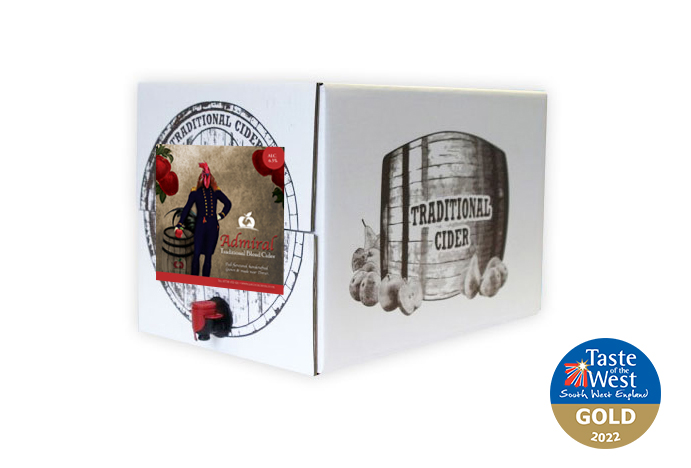 Admiral Blend Traditional Cider - 20L Box